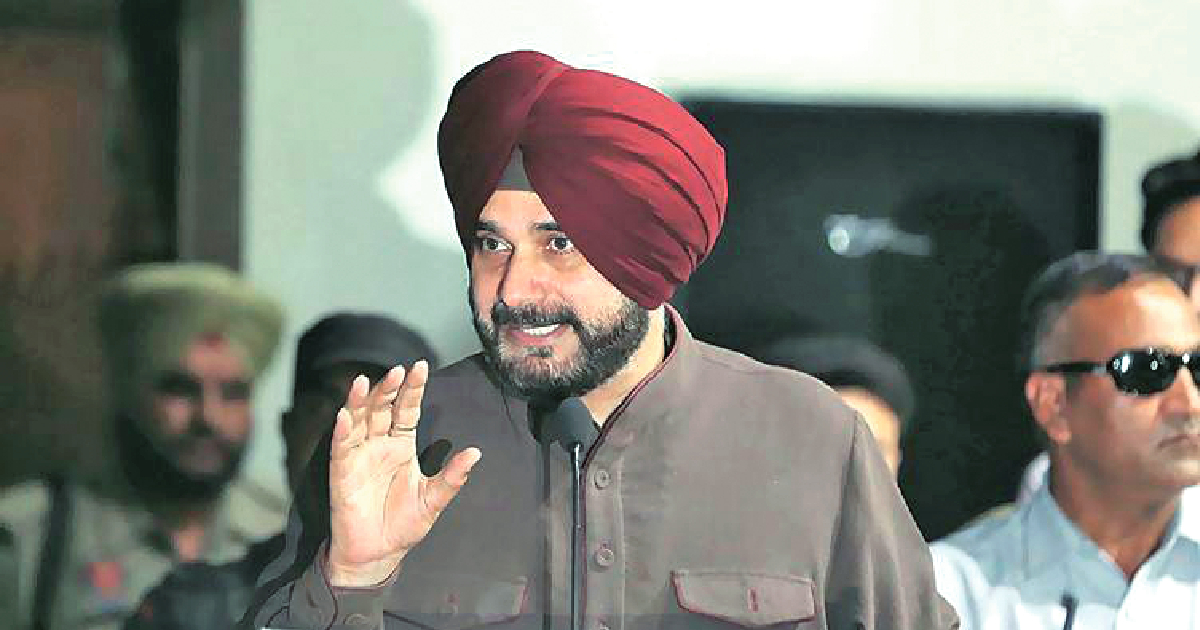 Why was Sidhu’s name included in Aam Aadmi Party’s opinion poll?
